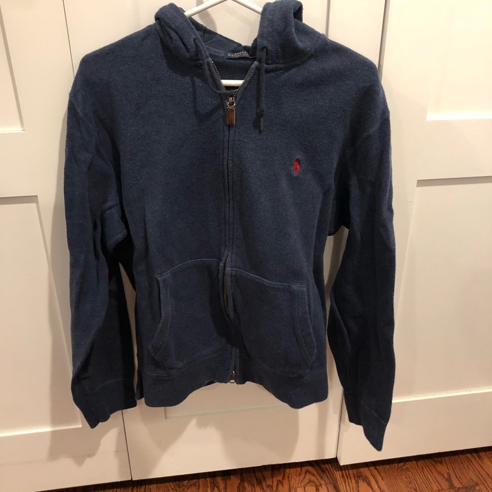 Ralph Lauren zip up hooded sweater